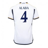Dres Real Madrid David Alaba #4 Domáci 2023-24 Krátky Rukáv